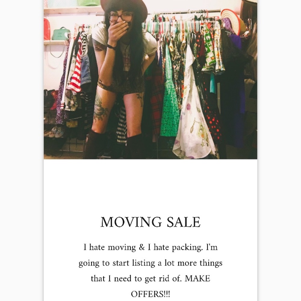 ✨✨✨MOVING SALE